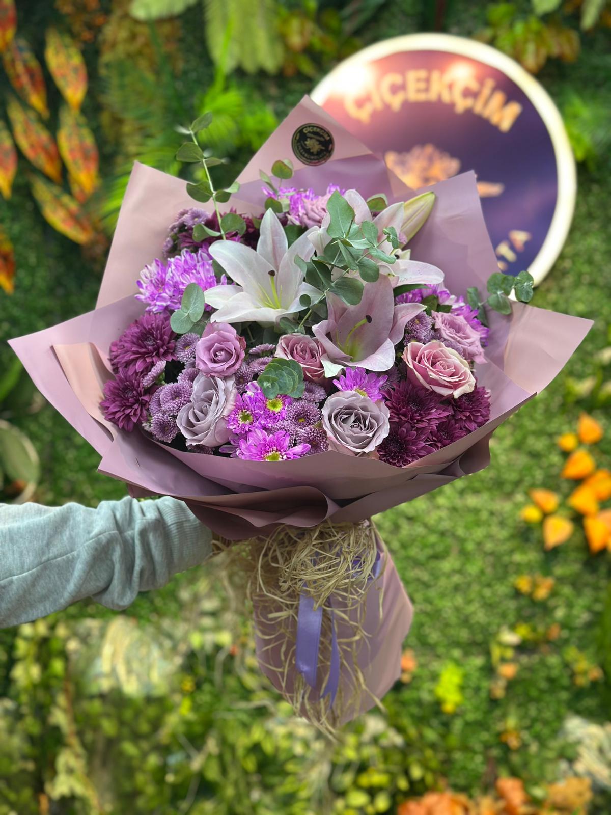 Lila Rüya Karnaval Buket