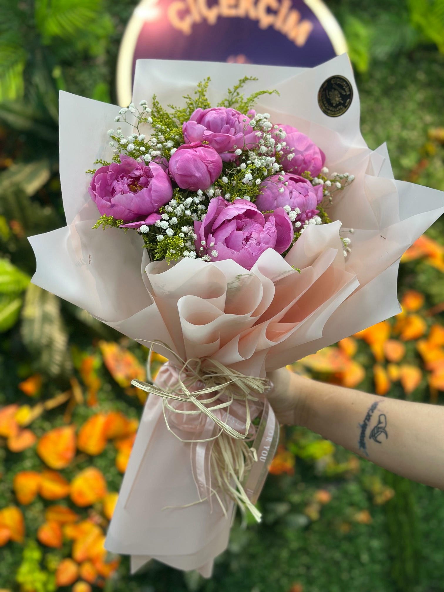 Küçük Şakayık Buketi