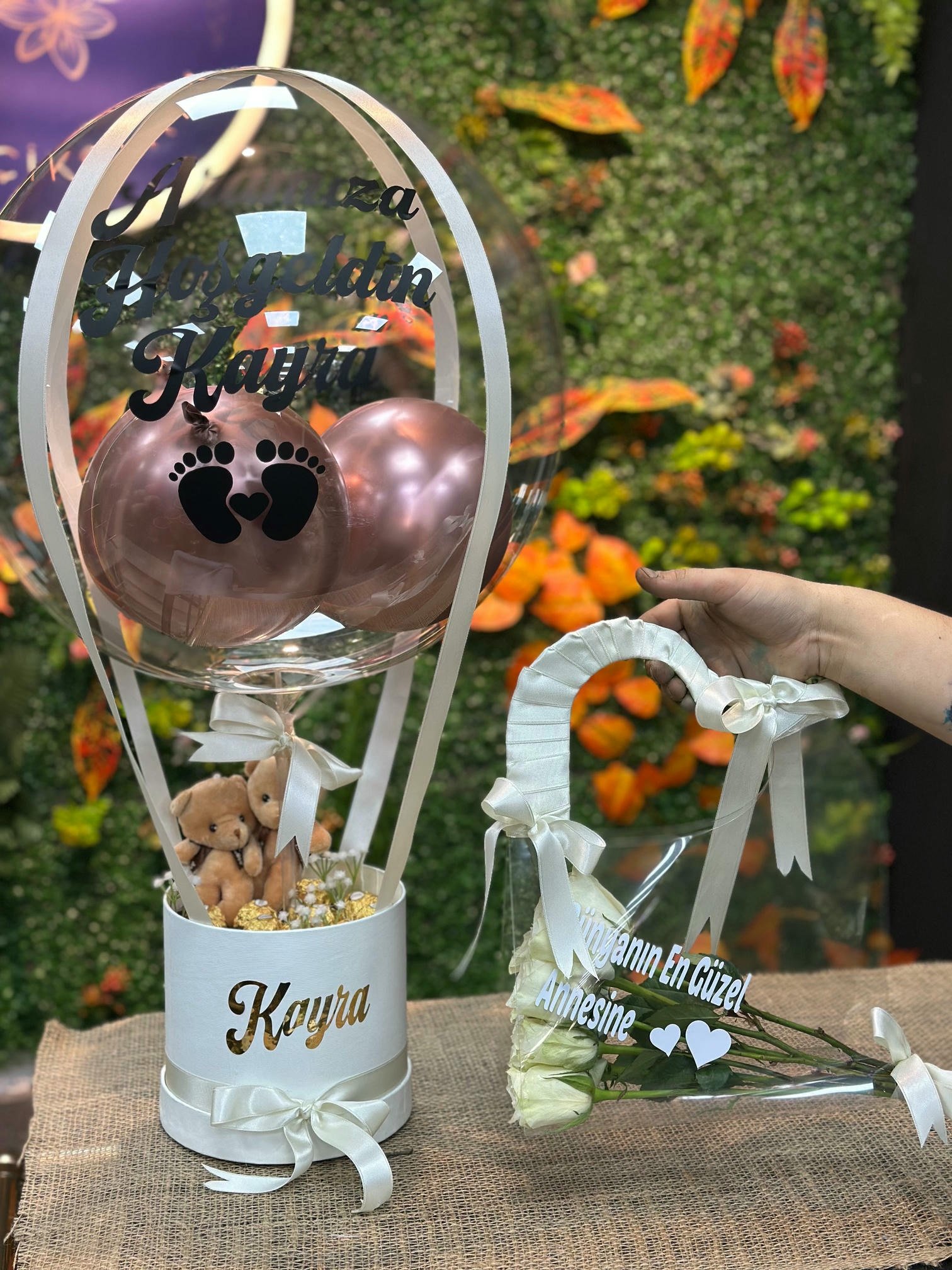 Hoşgeldin Bebek - Geçmiş Olsun Anne Bobo Balon Seti 