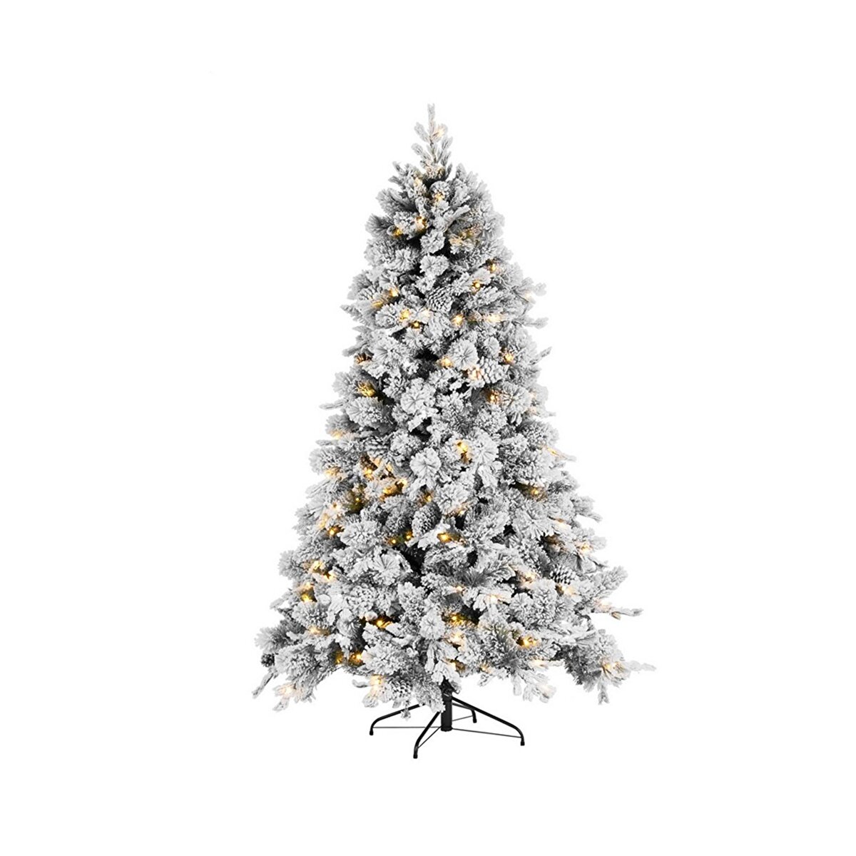 Arves Yılbaşı Ağacı Y 240cm Kar Kaplı Ledli 2513 Dal