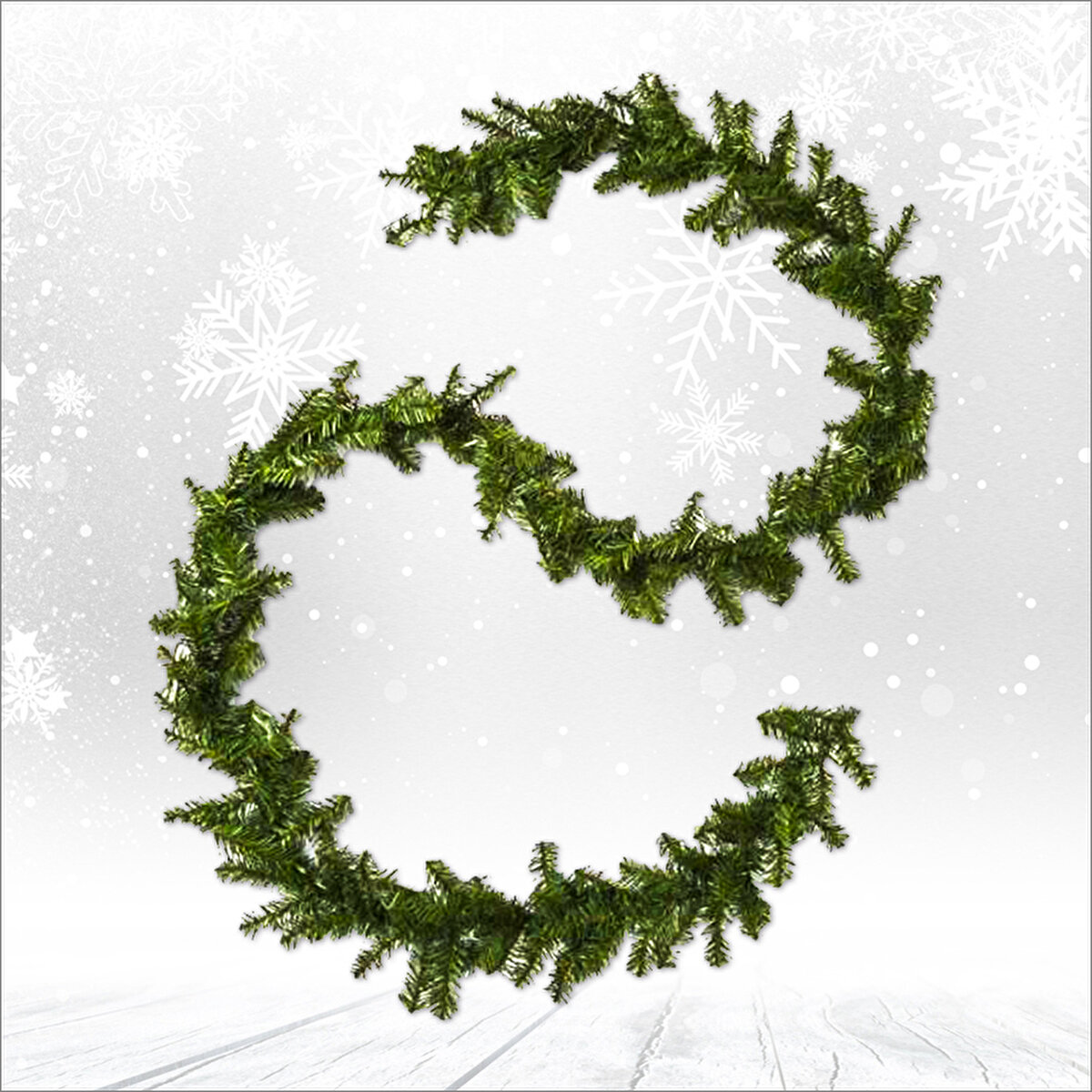 Yılbaşı Garland 157 Dal - 240 Cm