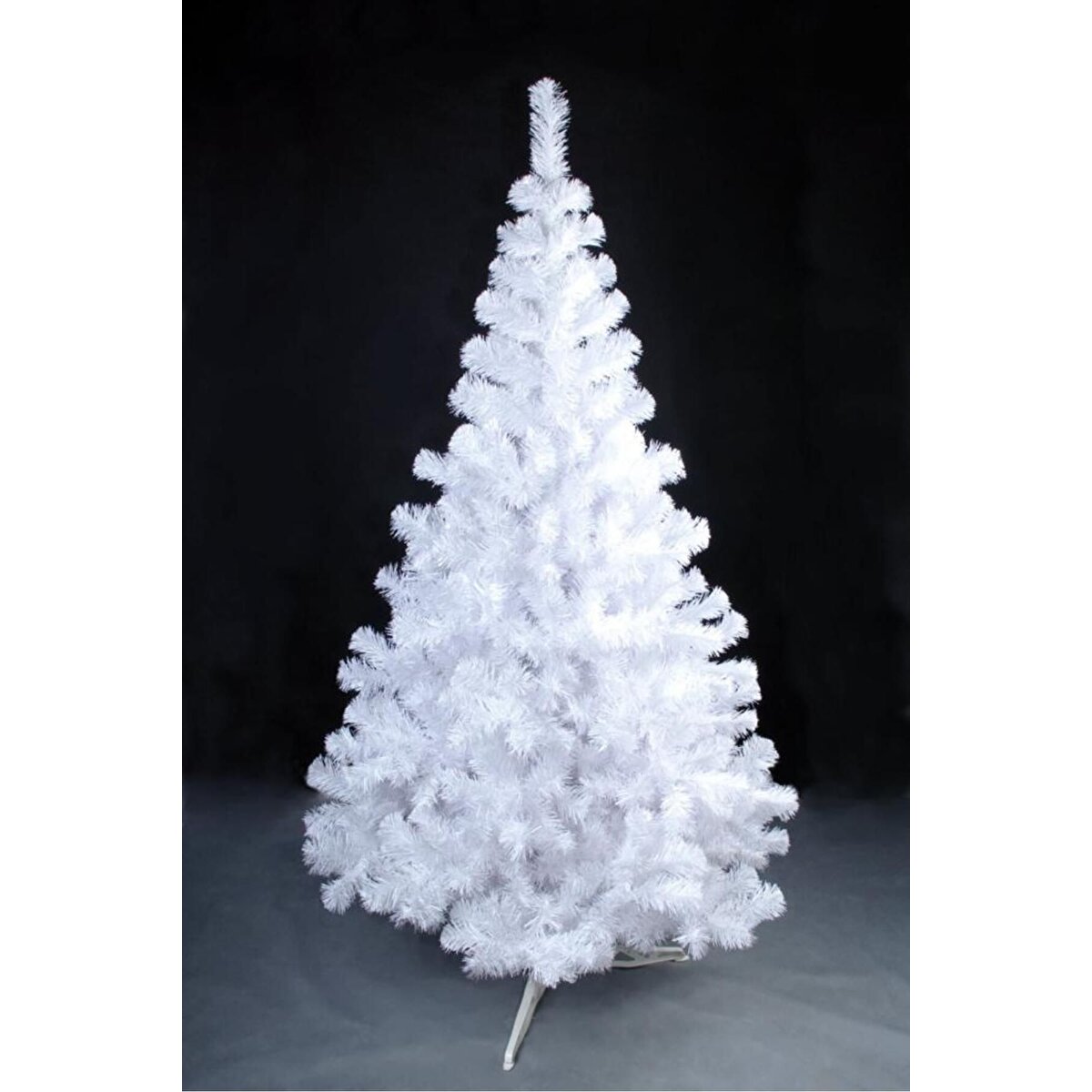 Beyaz Yılbaşı Çam Ağacı 150 Cm 300 Dal