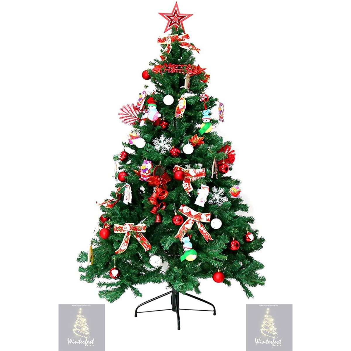 Yılbaşı Ağacı 150 Cm 320 Gür Dallı Demir Ayaklı