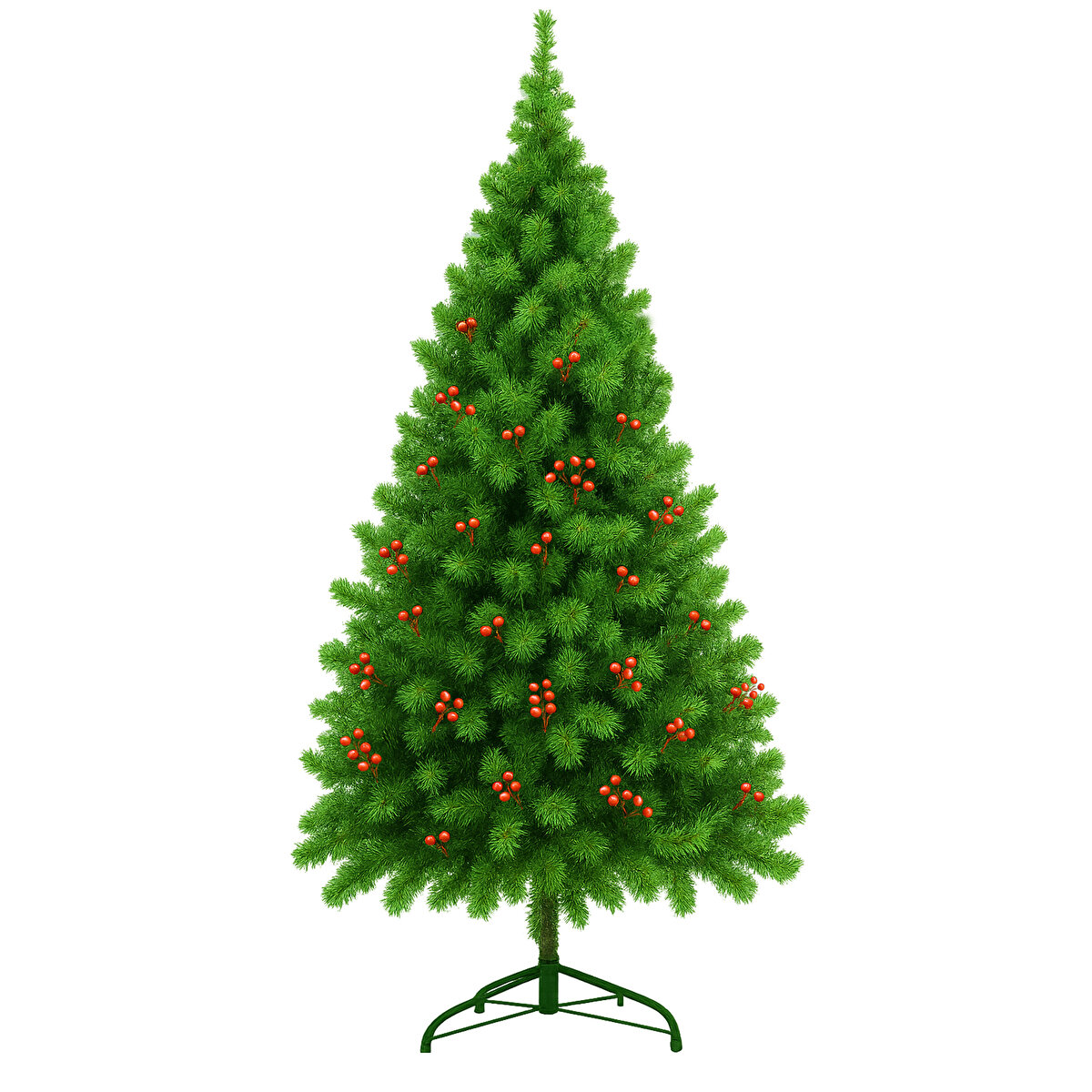 Premium Luxury Kokinalı Yeşil 180 Cm Ağaç Yeni Model