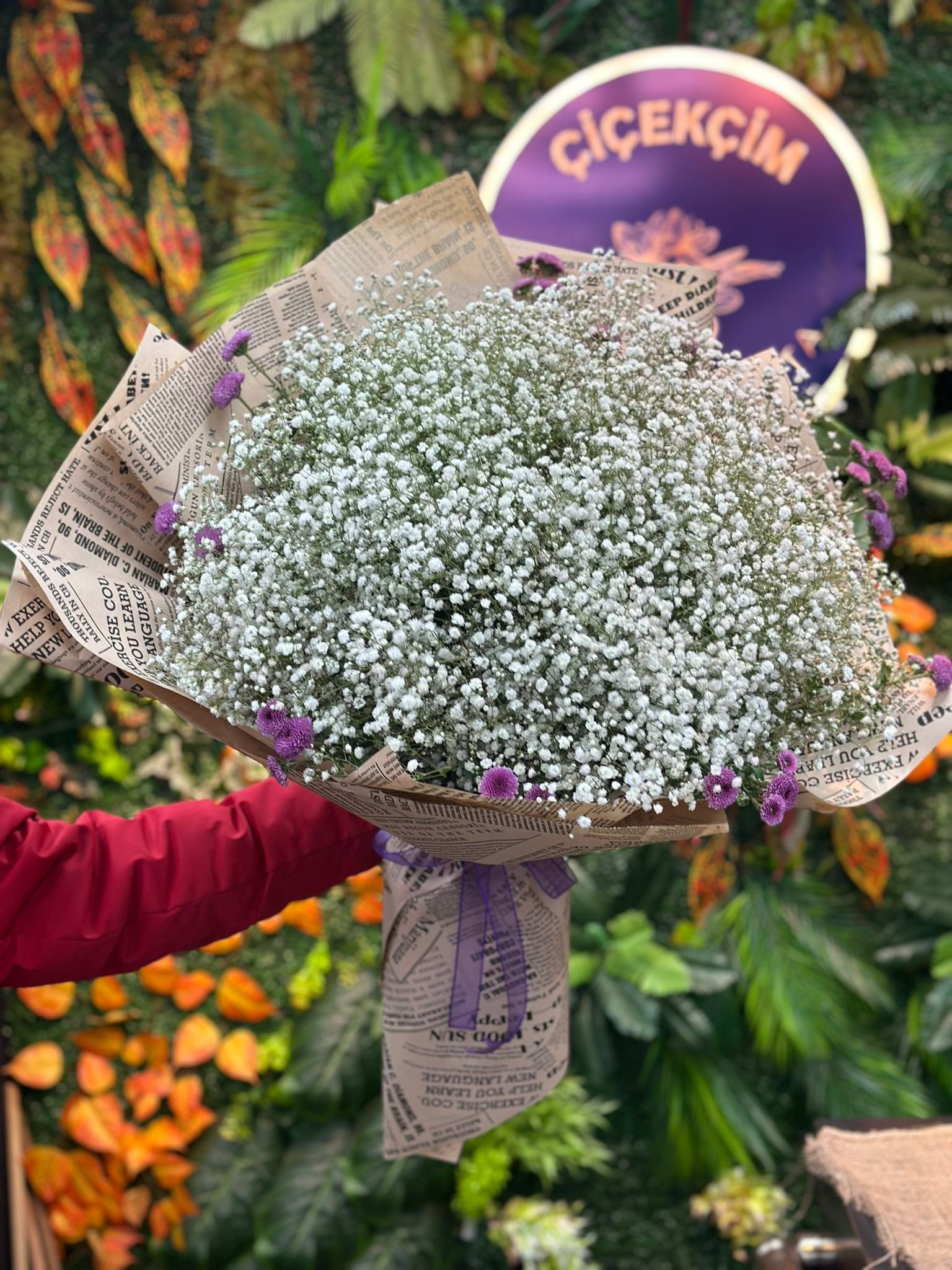 Büyük Boy Cipso Buketi