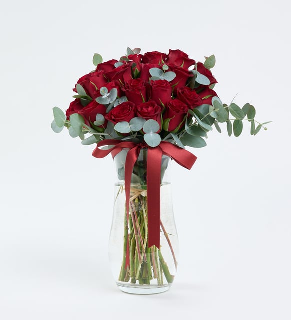 21'li Kırmızı Gül