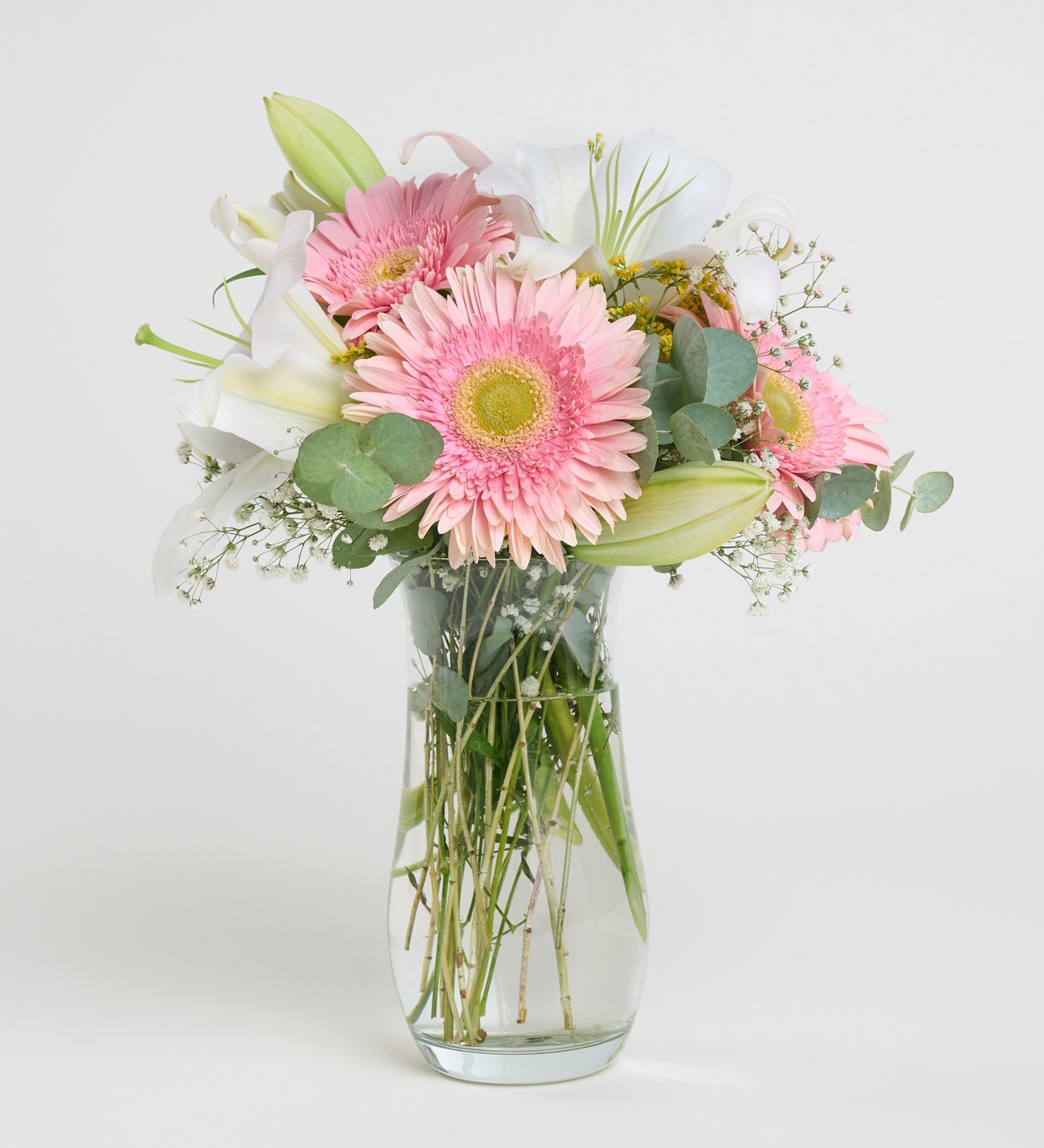 Vazoda Lilyum ve Gerberalar