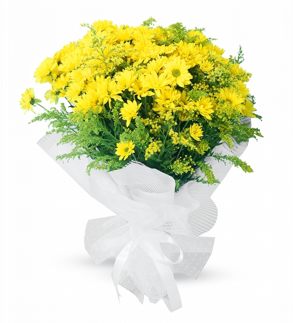 Sarı Papatya Buketi