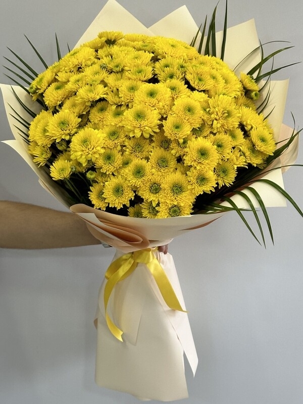 Büyük Sarı Papatya Buketi